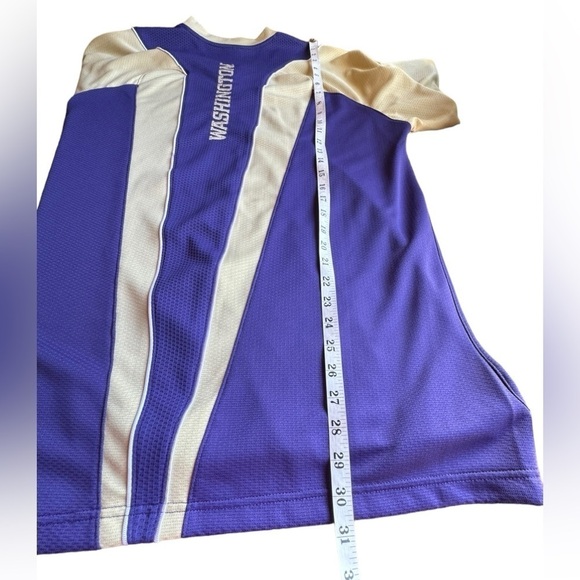 Nike Dri-Fit Authentic Washington Huskies Purple Graphic Logo Tee Men's Size L - Picture 10 of 14